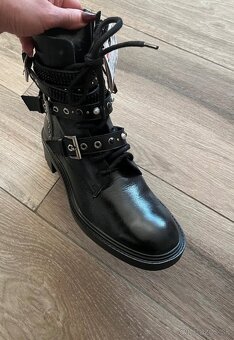 Biker cizmy Zara - 4