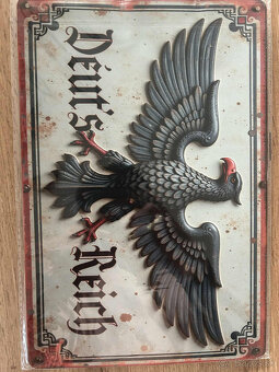 Plechove cedule vojenske - 4