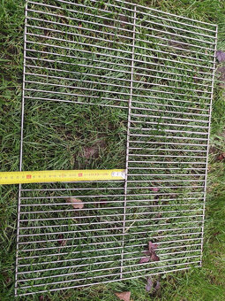 Čelný panel do voliéry ,nerez, 4ks - 4