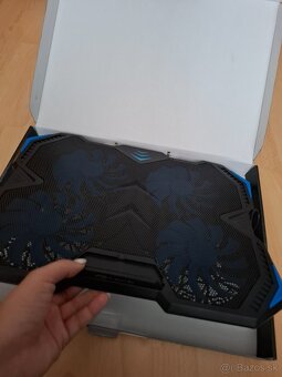 Chladiaca podložka pod notebook - C-Tech Zefyros GCP-01B - 4