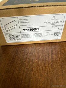 Splachovacie WC tlačidlo Villeroy&Boch ViConnect biele 2ks - 4