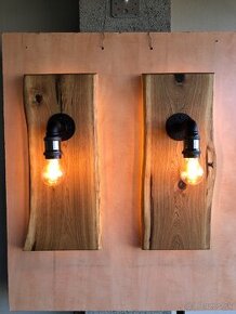Nastenne Led dubove svietidla, lampy - 4