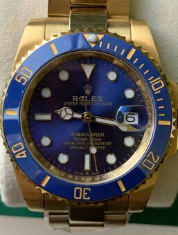 Rolex Submariner Date, Nové, 41mm, Zlato-modré - 4
