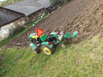 Malotraktor domácej výroby 4x4 - 4