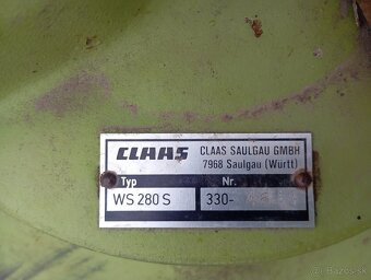 Shrnovač nahrabovač sena CLAAS - 4