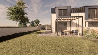 Na predaj-Moderný 4-izbový rodinný dom v projekte "Na Brehu - 4