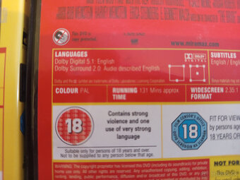 predám DVD Kill Bill 1 + 2 - 4