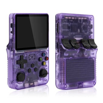Predám novú purpurovú retro konzolu R36S-128GB. - 4