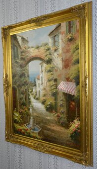 Obraz - U moře - olej na plátně - velký - 143 cm - 4