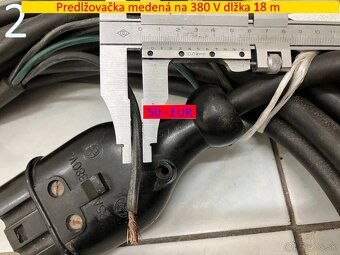Predlžovačka medená na 380 V - 4