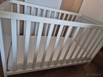 Detská postieľka IKEA SUNDVIK + matrac - 4