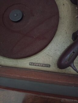 Predám zberateľský kúsok RADIO+GRAMO zn.Supraphon - 4