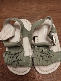 Dievčenské kožené sandále, topanky - 4