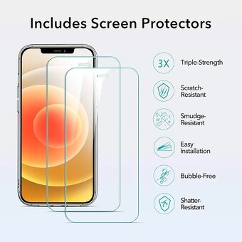 NOVÝ ochranný obal pre iPhone 12 / 12 Pro - 4