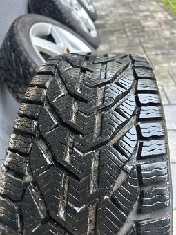Orig 17” AMG mercedes, zanovne zimne pneu 1 sezona - 4