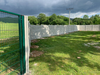 Betónový plot, vibroliaty, certifikovaný betón - 4