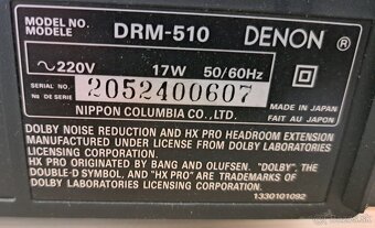 Denon DRM-510 - 4