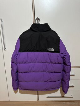 The North Face - zimná bunda fialová (veľkosť - L) - 4