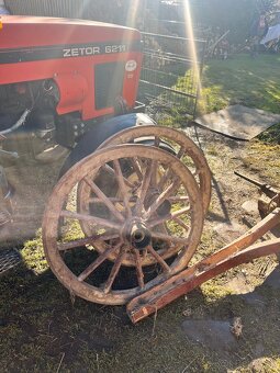 Starý konský pluh +kolesá - 4