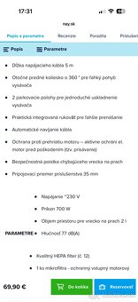 Vysávač ETA aero - 4