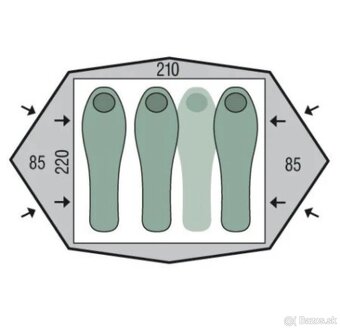Stan Pinguin Gemini 210 (3+1) - 4