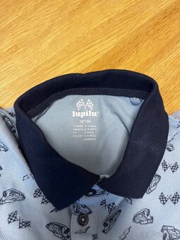 Chlapčenské polo tričká Lupilu, vel.98/104 - 4