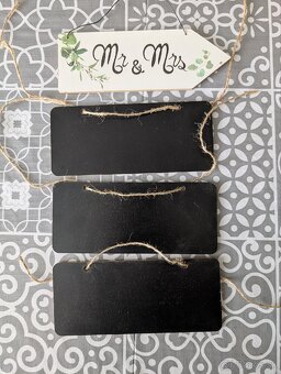 Svadobná výzdoba "Greenery" - 4