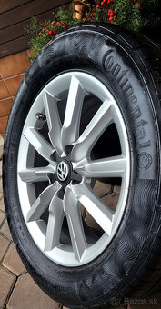 alu R17 5x112, letné pneu 235/55, orig. Audi Q3 + VW Tiguan - 4