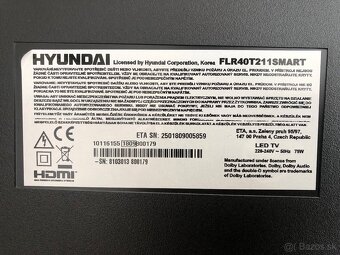 Televízor Hyundai 40” uhlopriečka 100 SMART - 4