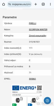 Zimné pneumatiky na GLE - 4