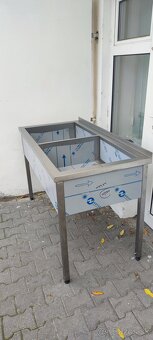 Gastro nerezový drez, kuchynský jednodrez, dvojdrez, výlevka - 4