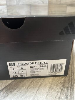 Predám adidas predator elite SG - 4