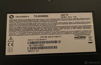 ⭐️GoGEN TVL42248WEB LED TV⭐️ - 4