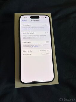 iPhone 15 pro 128GB Natural Titanium - 4