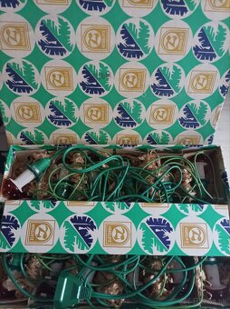 RETRO #Vianočné svetielka - hríbik, r.1988 - 4