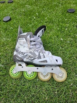 Predám hokejové inline korčule MISSION INHALER Wm03 veľ 36,5 - 4