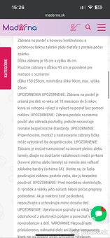 Zábrana na posteľ Chicco 95cm - 4