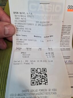 Predám Casio hodinky - 4