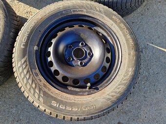 zimne pneumatiky 195 65 r 15 + disky 4x100 - 4