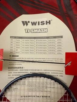 Badmintonové rakety Wish set - 4