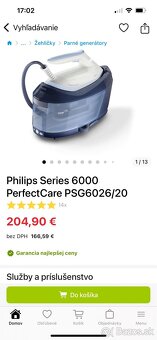 Predam parny generator/ zehlicku Philips - 4