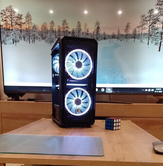 Herný výkonný PC- RYZEN7+RTX 2070 SUPER+32GB RAM+NVMe+ARGB - 4