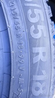 215/55 R18 XL zimné pneumatiky semperit - 4