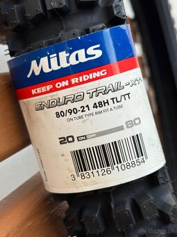 pneumatiky 18/21 enduro , trial - 4