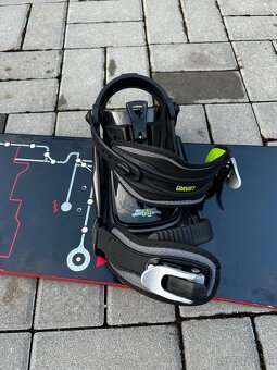 Predám snowboard Rosignol + viazanie - 4