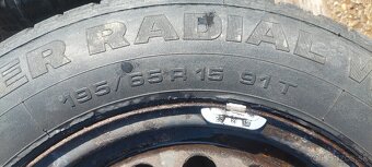 Predám plechové disky z Octavie 2 +puklice - 4