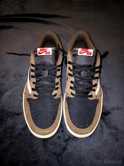 Predám Nike Air Jordan 1 Low x Travis Scott "Mocha" 🤎⚪⚫ - 4