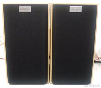 TOP stav 80W reproduktory QUADRAL 32x18x25cm 2-pasmove, AB17 - 4