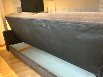 Predám gauč s úložným priestorom (vymeniteľná strana) - 4