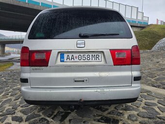 Seat Alhambra 1.9TDI 85KW M/6 ťažné / BEZ KOROZIE/ - 4